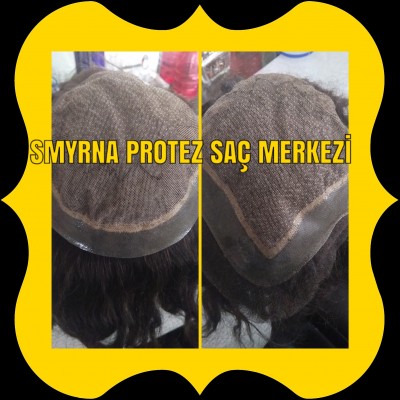 Doğal protez saç örneği